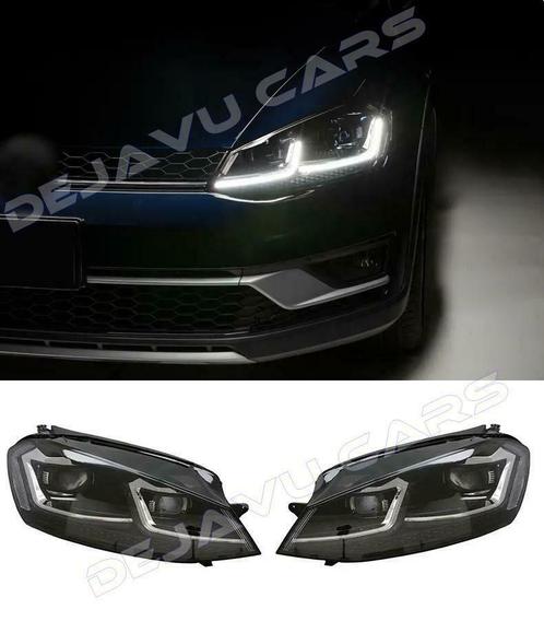 Facelift Look Volledig LED Matrix Koplampen voor VW Golf 7, Auto-onderdelen, Verlichting, Nieuw, 12 maanden garantie, Volkswagen