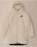 NIKE Womens Hooded Padded Coat UK 10 Small White Polyester, Kleding | Dames, Verzenden, Nieuw