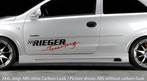 Rieger side skirt | Corsa C: 09.00-05.03 (tot Facelift),, Nieuw, Opel, Ophalen of Verzenden