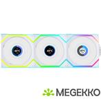 Lian Li UNI FAN SL Wireless LCD 120mm 3-Pack White, Computers en Software, Computerkoelers, Verzenden, Nieuw