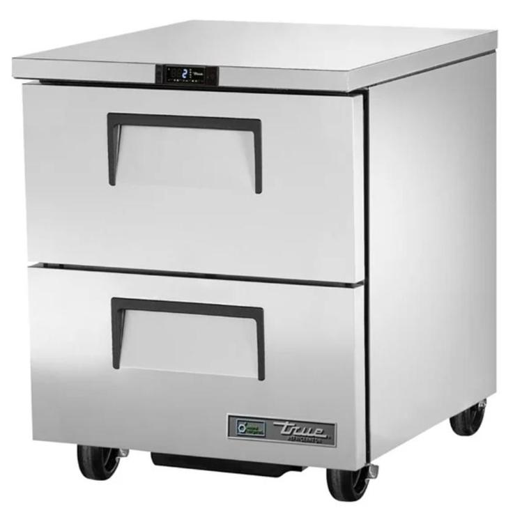 True True koelkast met 2 laden tuc-27d-2-hc, Zakelijke goederen, Horeca | Keukenapparatuur, Verzenden