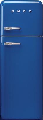 Smeg FAB30RBE5 rechtsdraaiende retro koelkast - blauw, Witgoed en Apparatuur, Koelkasten en IJskasten, 150 tot 200 liter, Verzenden