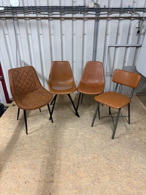 ZGAN Showmodel Stoelen (4 stuks) Vintage/Café, Huis en Inrichting, Stoelen, Ophalen