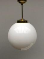 Plafondlamp - Opaline glas - Grote Schoollamp