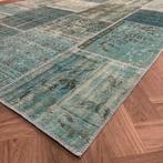 Brinker Vintage Turquoise Vloerkleed - 200x300cm, Huis en Inrichting, Stoffering | Tapijten en Kleden, Ophalen of Verzenden, Zo goed als nieuw