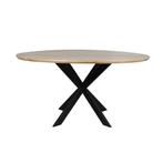 *WOONWINKEL* Starfurn Ferris Ronde Eettafel Naturel Eiken 15, Huis en Inrichting, Tafels | Eettafels, Verzenden, Nieuw