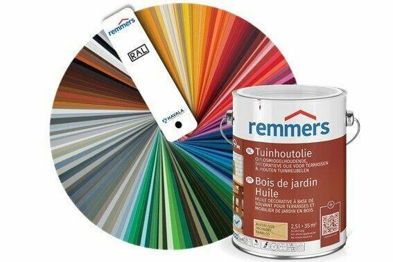 Remmers Tuinhoutolie oplosmiddelhoudend | RAL kleur naar ..., Doe-het-zelf en Verbouw, Verf, Beits en Lak, Verzenden