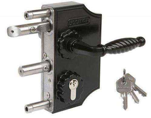 LOCINOX Sierpoortslot opbouw voor 40 tot 60 mm profielen, Doe-het-zelf en Verbouw, Hang- en Sluitwerk, Nieuw, Ophalen of Verzenden