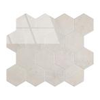 Zelfklevende Hexagon Crema Beige, Nieuw