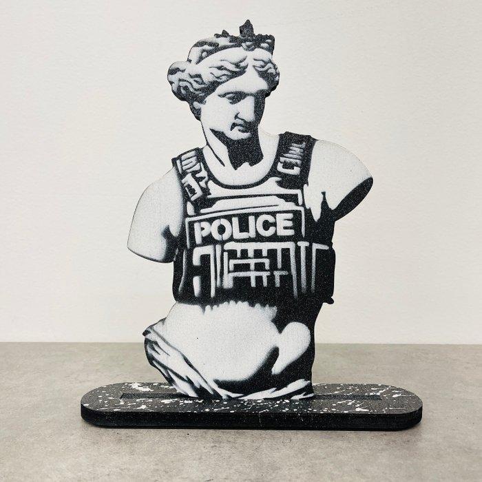 Sinao - Wood Sculpture - Venus in Armor, Antiek en Kunst, Kunst | Schilderijen | Modern