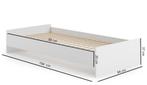 Tienerbed 190x90 cm - wit - met lattenbodem, Huis en Inrichting, Slaapkamer | Bedden, Ophalen of Verzenden, Nieuw