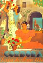Flamenco Andaluz - CORDOBA, 1936 Fiestas de Mayo / Cartel de