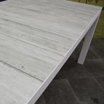 Showroommodel Fresno dining tuintafel 160x90xH74 cm wit, Tuin en Terras, Ophalen of Verzenden, Nieuw