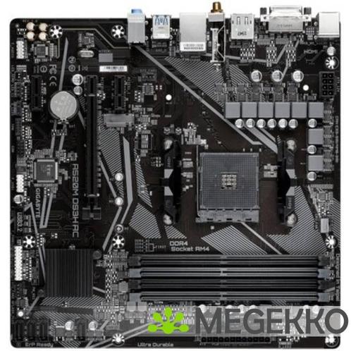 Gigabyte A520M DS3H AC, Computers en Software, Moederborden, Nieuw, Verzenden