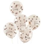 Ballonnen Tweeling 30cm 5st, Nieuw, Verzenden