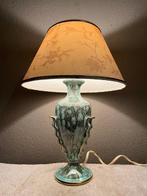 Tafellamp - Craquelé - Vinatage Keramische lamp, Antiek en Kunst, Antiek | Lampen