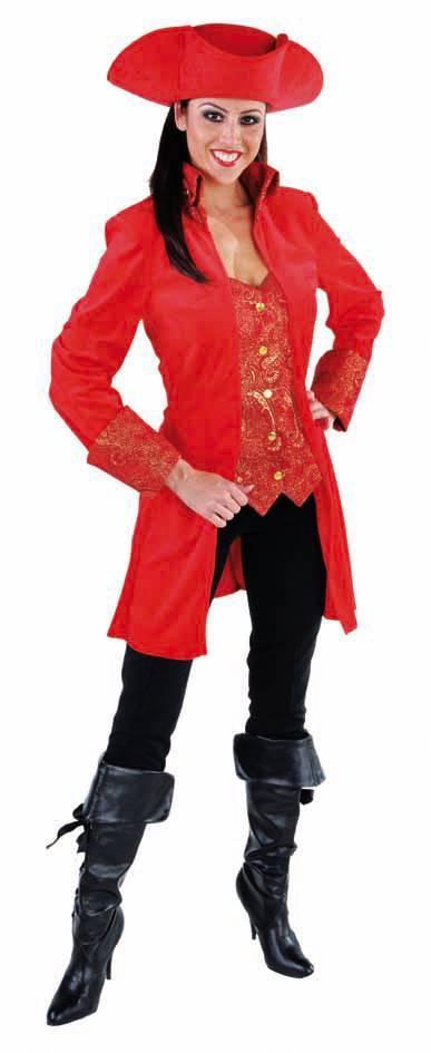 Markiezin jas rood, Kleding | Dames, Carnavalskleding en Feestkleding, Nieuw, Ophalen of Verzenden