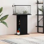 vidaXL Aquariumstandaard 60,5x36x72,5 cm spaanplaat zwart, Verzenden, Nieuw