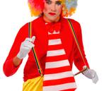 Clowns Bretels 75cm, Nieuw, Verzenden