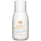 Clarins Milky Boost Foundation 01 Milky Cream 50 ml, Nieuw, Verzenden