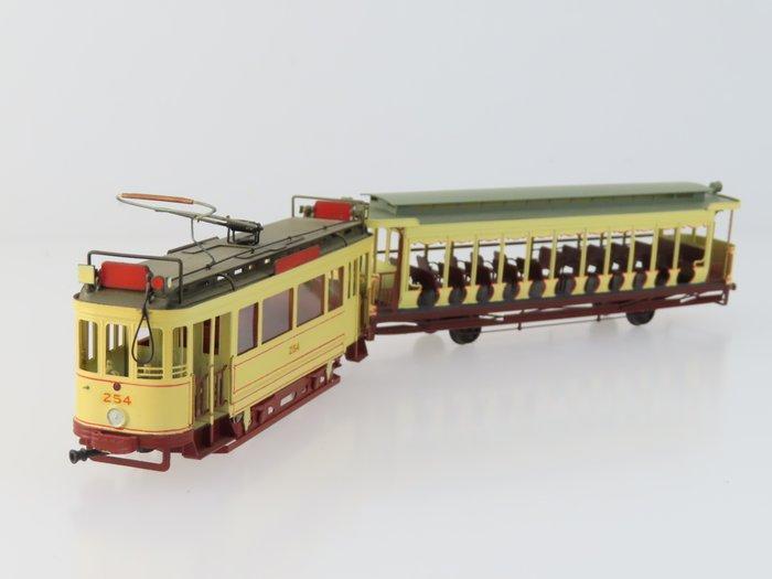 Philotrain H0 - 106A /110A - Modeltram (1) - Messing Tram,, Hobby en Vrije tijd, Modeltreinen | H0