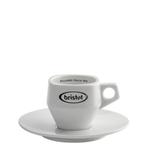 Bristot Espresso kop en schotel (koffiekopjes, koffie), Nieuw, Ophalen of Verzenden