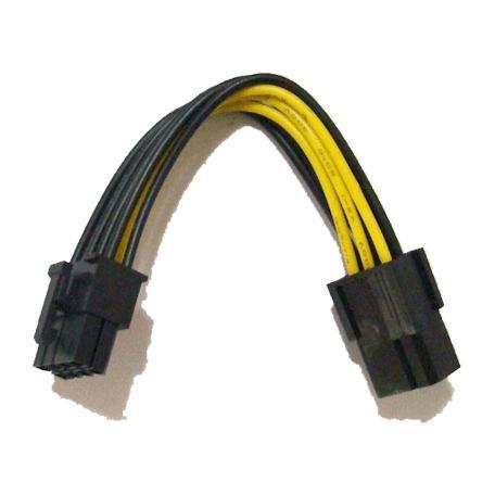 Nieuwe OEM PCIe-6pF-8pM-20cm met garantie, Computers en Software, Pc- en Netwerkkabels, Nieuw, Ophalen of Verzenden