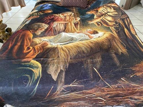 san Leucio - elegante groot deken kerstmis neoclassicistisch, Antiek en Kunst, Antiek | Boeken en Bijbels