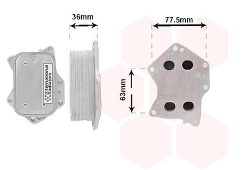 OLIEKOELER VOOR MERCEDES BENZ A-KL W177 2018- 2701800500, Auto diversen, Auto-accessoires, Nieuw, Ophalen of Verzenden