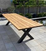 Stel je eigen kloosterhouten tuintafel samen!, Ophalen of Verzenden, Nieuw, Rechthoekig, Hout