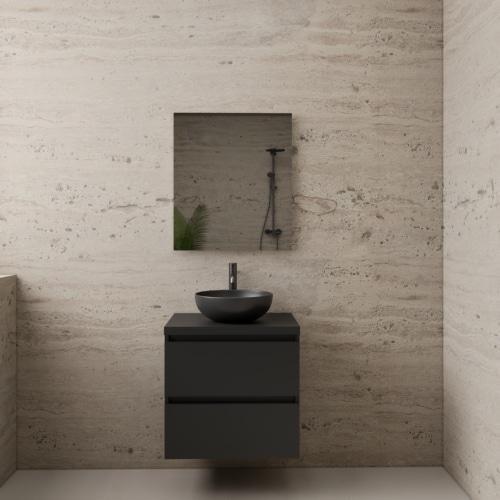 AquaElegance badkamermeubel met topplaat 60 cm breedte, Huis en Inrichting, Badkamer | Badkamermeubels, 25 tot 50 cm, Nieuw, Wastafelkast