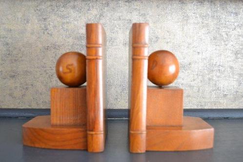 Boekensteunen - Hout, Antiek en Kunst, Curiosa en Brocante