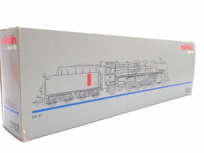 Märklin H0 - 3792 - Stoomlocomotief met tender (1) - BR 041, Hobby en Vrije tijd, Modeltreinen | H0