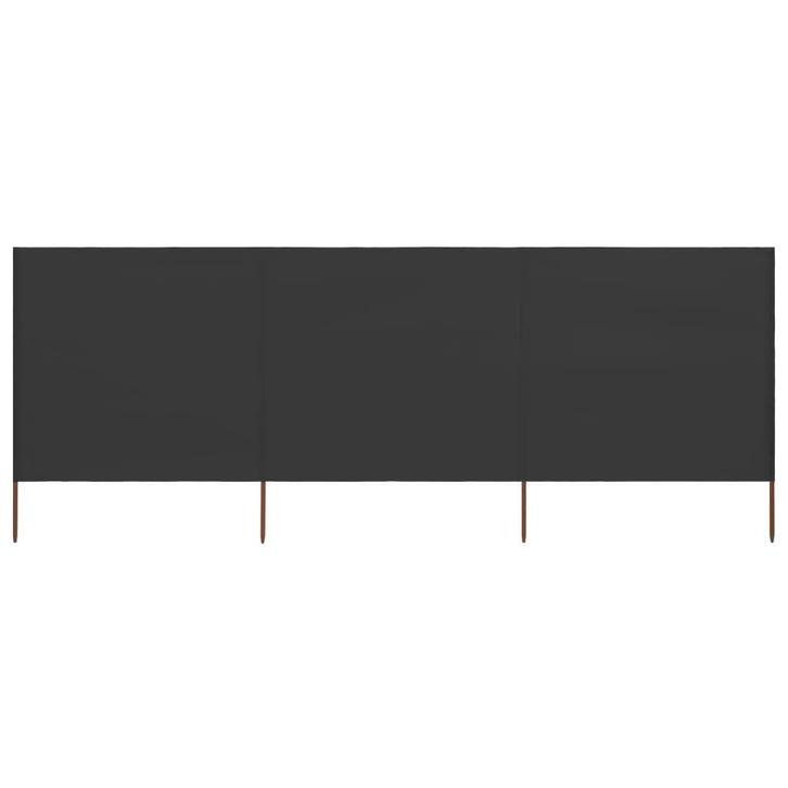 Windscherm Antraciet 400cm | Retourdeal | 35% Korting, Caravans en Kamperen, Windschermen, Nieuw, Ophalen of Verzenden