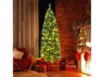6.5 Feet Pre-lit Hinged Pencil Christmas Tree, Verzenden, Nieuw