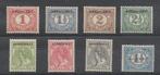 Nederland 1913 - Opdruk ‘Armenwet - NVPH D1/D8, Postzegels en Munten, Postzegels | Nederland, Gestempeld