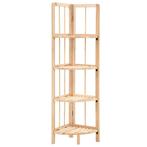 Hoekschap Cederhout - Tweedekansje - Ruimtebesparend!, Huis en Inrichting, Badkamer | Badkamermeubels, Minder dan 50 cm, 100 tot 150 cm