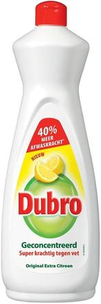 DUBRO ORIGINAL EXTRA CITROEN AFWASMIDDEL FLACON 900 ML, Verzenden, Nieuw