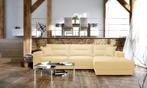 Loungebank Venray - loungebanken - Creme, Huis en Inrichting, Banken | Sofa's en Chaises Longues, Nieuw, Stof