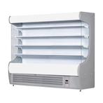 GGM Gastro | Wandkoeling - 2520mm - met 4 planken - Geel |, Verzenden, Nieuw, 140 tot 160 cm