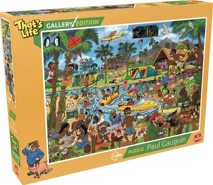 Thats Life Gallery Edition - Paul Gaugin Puzzel (1000, Hobby en Vrije tijd, Denksport en Puzzels, Nieuw, Verzenden