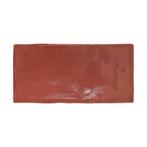 Wandtegel Atlas Garnet Brillo 7.5x15 cm Glans Rood (prijs, Ophalen of Verzenden, Nieuw, Overige typen