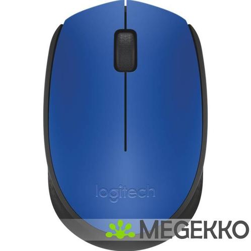 Logitech Mouse M171 Blauw, Computers en Software, Muizen, Nieuw, Verzenden