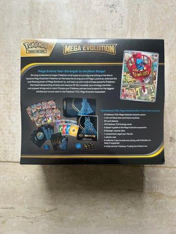 1 Elite trainer box - Mega Evolution Elite Trainer Box beschikbaar voor biedingen