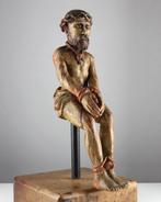 18th Century - sculptuur, Ecce Homo - Spanish Colonial - 37, Antiek en Kunst