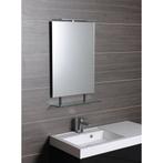 Badkamerspiegel Sapho Wega 50x80 cm met Planchet Glas, Ophalen of Verzenden, Nieuw