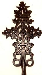 Abdoulaye Derme - Sculptuuur voor buiten, Croix éthiopienne, Antiek en Kunst