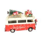 Beeldje - Kerstdecoratie - Volkswagen van - Metaal, Diversen, Kerst, Nieuw