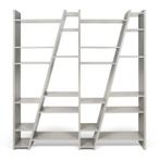 *WOONWINKEL* TemaHome Delta Schuine Wandkast 190 Cm Mat Grij