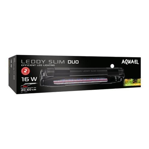 Leddy slim duo 16watt zwart - vol spectrum aquarium LED lamp, Dieren en Toebehoren, Vissen | Aquaria en Toebehoren, Verlichting of Verwarming